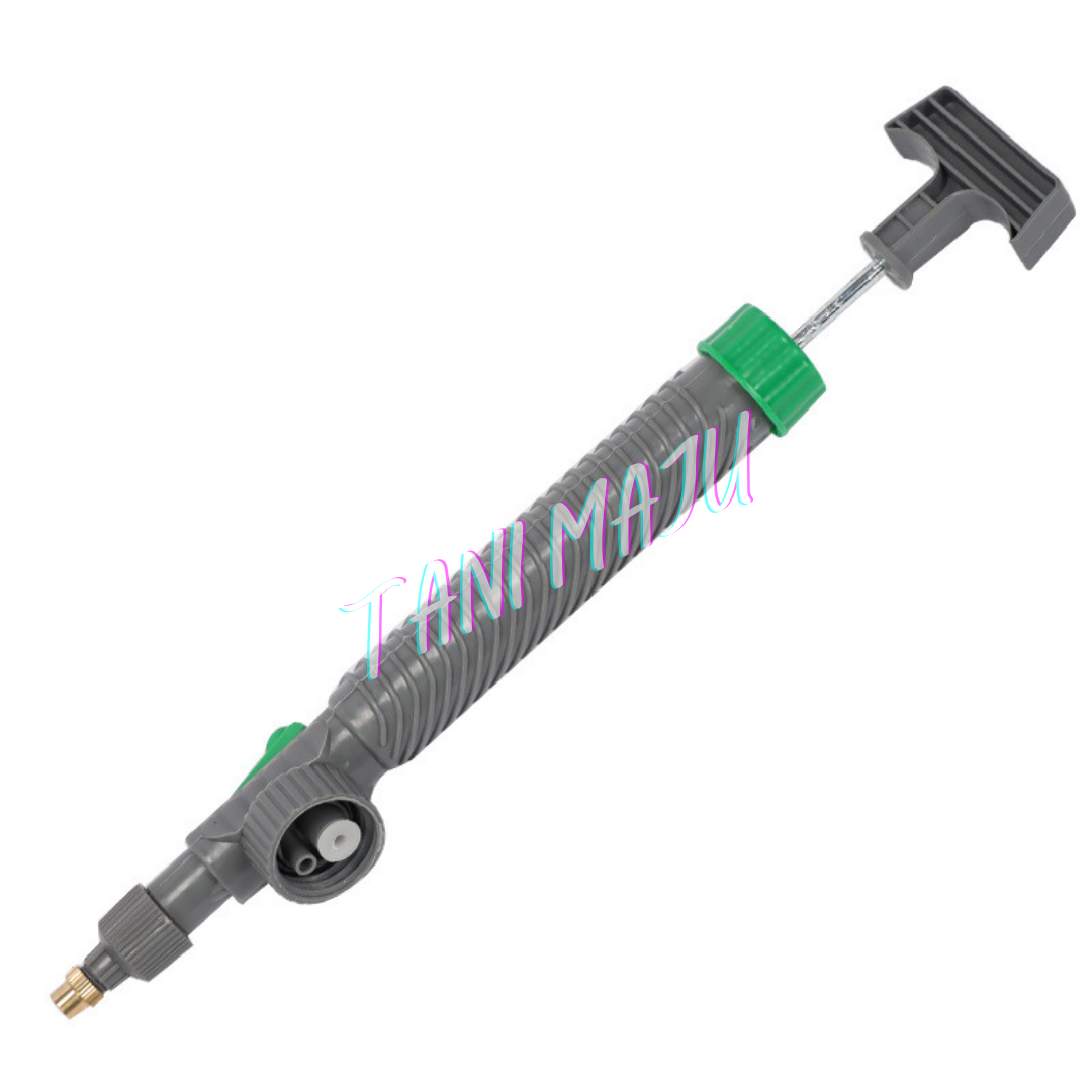HighPressure Air Pump Spray Head Nozzle Manual Sprayer Adjustable Bottle Garden Watering Tool Disinfectant Sanitizer (Model 171)