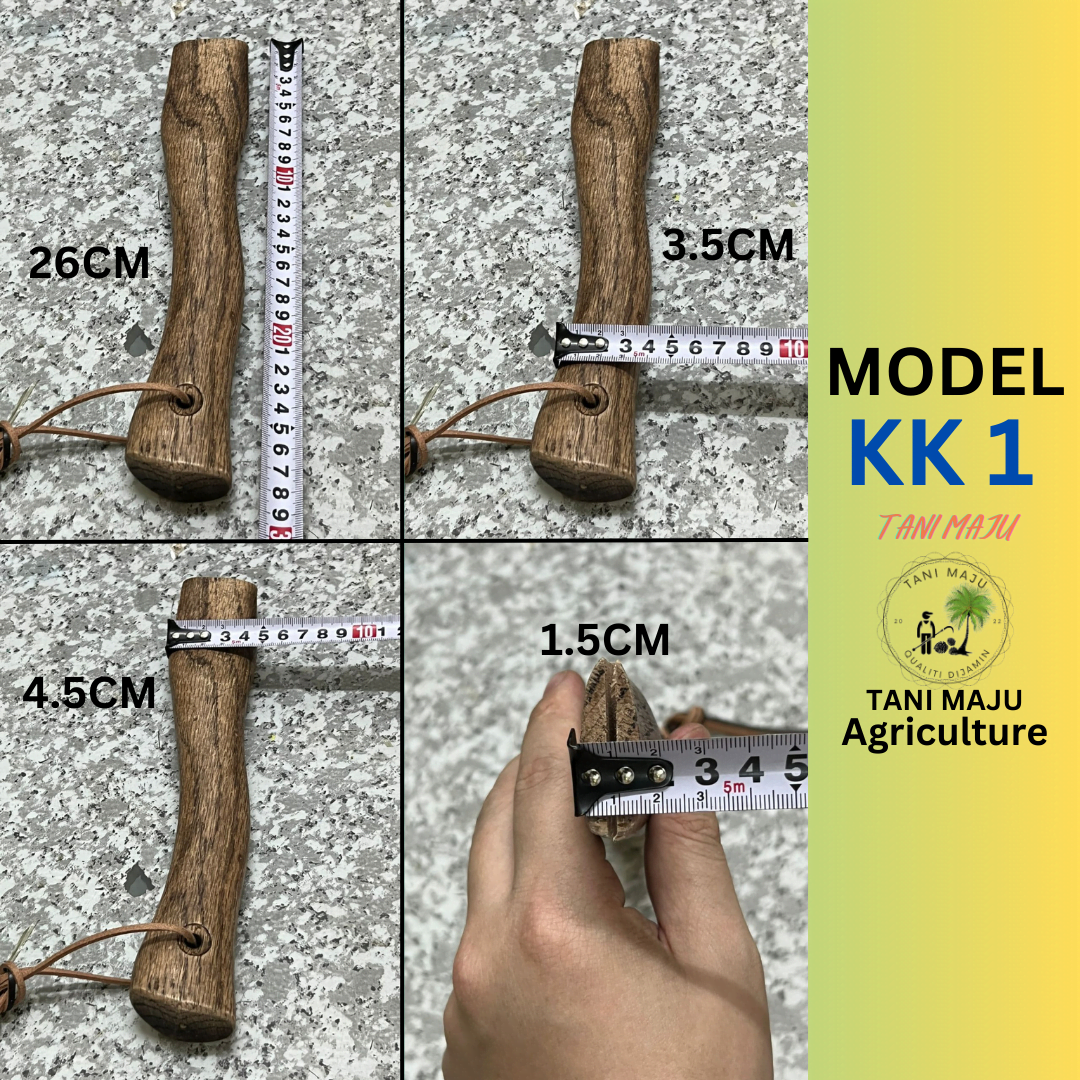 Hulu Kayu Kapak / Greenwood Material / 4 Size / 270-273