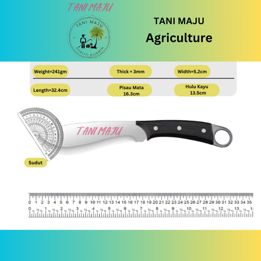 Pisau Lapah Dapur / Pisau Dapur Sembelih (Model 275)