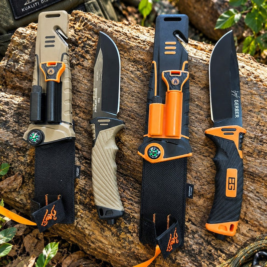 ( Model 296-297 ) Pisau Serbaguna Luar – Kecil, Tajam & Mudah Dibawa (all in 1)