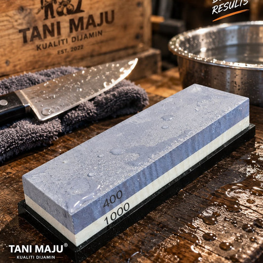 Model 325 / Batu Asah Pisau 2 Dalam 1 – Grit 400/1000 untuk Pengasahan Kasar & Halus