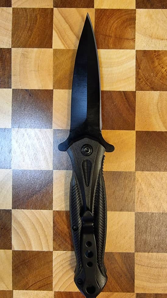 (Model 292.1 )Pisau Lipat Outdoor Pelbagai Guna | Bilah 9cm Keluli Tahan Karat + Pemegang Padu