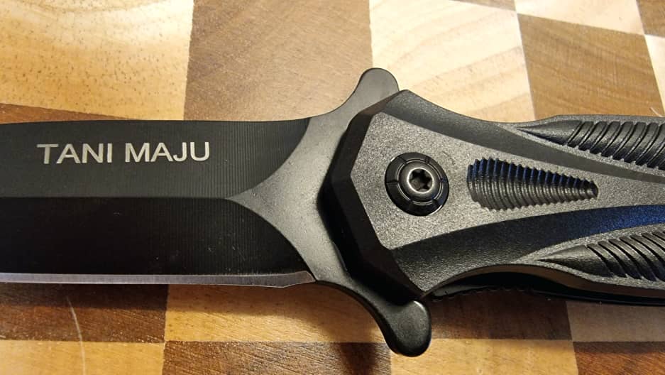 (Model 292.1 )Pisau Lipat Outdoor Pelbagai Guna | Bilah 9cm Keluli Tahan Karat + Pemegang Padu