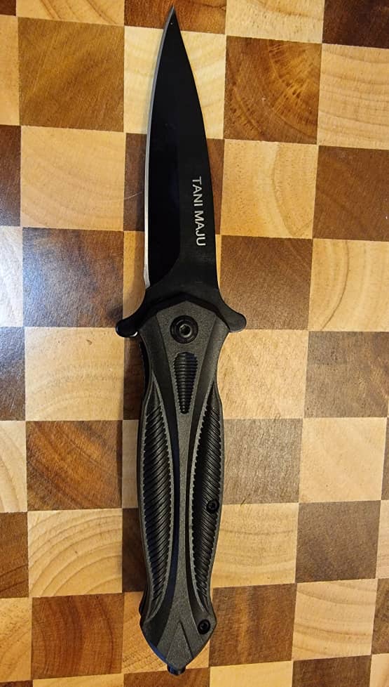 (Model 292.1 )Pisau Lipat Outdoor Pelbagai Guna | Bilah 9cm Keluli Tahan Karat + Pemegang Padu