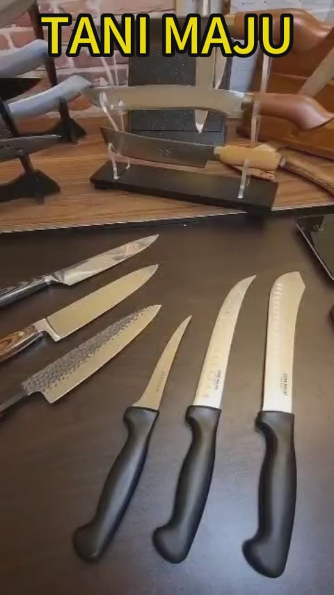 ( Model 372-374 ) Pisau Butcher / Curver Boning Knife
